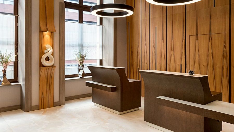 Ac Hotel By Marriott Breslavia Exterior foto The reception area