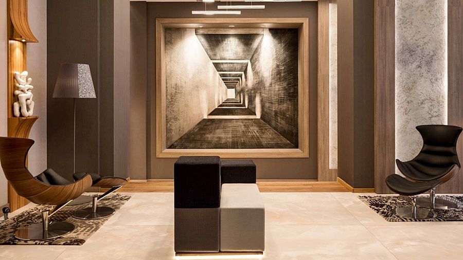 Ac Hotel By Marriott Breslavia Exterior foto The interior of the hotel